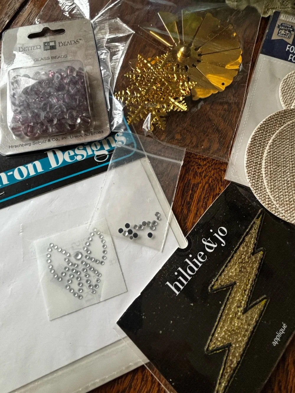 Craft Bling Supplies Assorted Accents - sparkles, sprigs,tassels, acrylics,…
